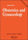 JOURNAL OF OBSTETRICS AND GYNAECOLOGY杂志封面